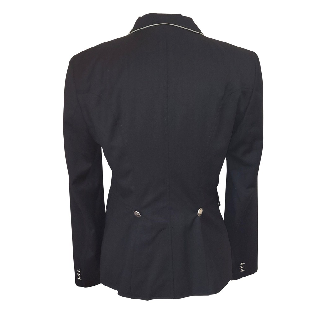 RJ Classics Travers Prestige Black Dressage Short Coat Competition Jacket 6R - Picture 4 of 15